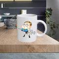 CARPRO10 Cartoon Pro 11oz Ceramic printed mug funny cup gift tea coffee costa
