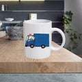 CARPRO11 Cartoon Pro 11oz Ceramic printed mug funny cup gift tea coffee costa