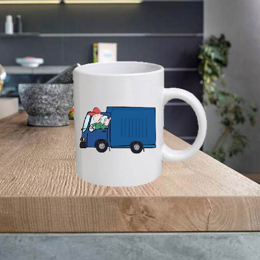 CARPRO11 Cartoon Pro 11oz Ceramic printed mug funny cup gift tea coffee costa