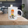 CARPRO15 Cartoon Pro 11oz Ceramic printed mug funny cup gift tea coffee costa