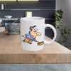 CARPRO17 Cartoon Pro 11oz Ceramic printed mug funny cup gift tea coffee costa