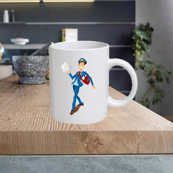CARPRO19 Cartoon Pro 11oz Ceramic printed mug funny cup gift tea coffee costa