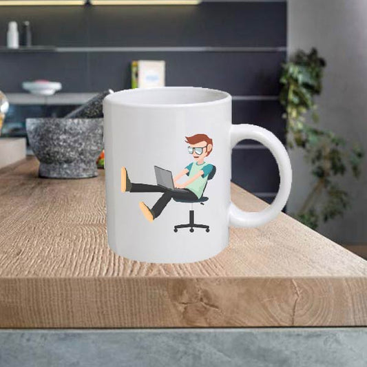 CARPRO02 Cartoon Pro 11oz Ceramic printed mug funny cup gift tea coffee costa
