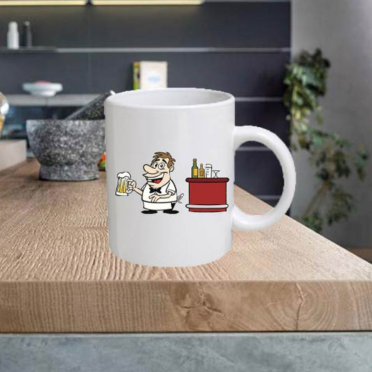 CARPRO21 Cartoon Pro 11oz Ceramic printed mug funny cup gift tea coffee costa