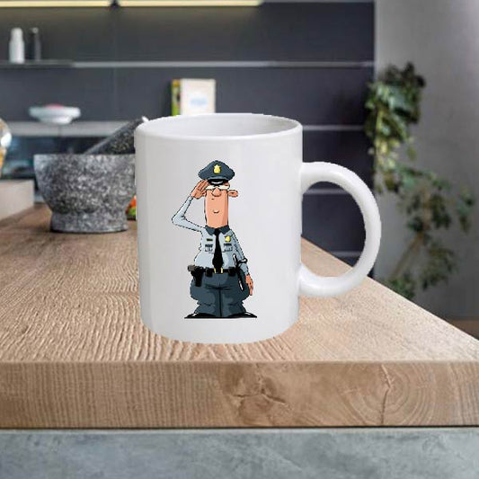 CARPRO23 Cartoon Pro 11oz Ceramic printed mug funny cup gift tea coffee costa