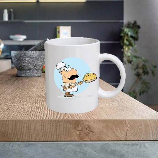CARPRO03 Cartoon Pro 11oz Ceramic printed mug funny cup gift tea coffee costa