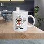 CARPRO06 Cartoon Pro 11oz Ceramic printed mug funny cup gift tea coffee costa