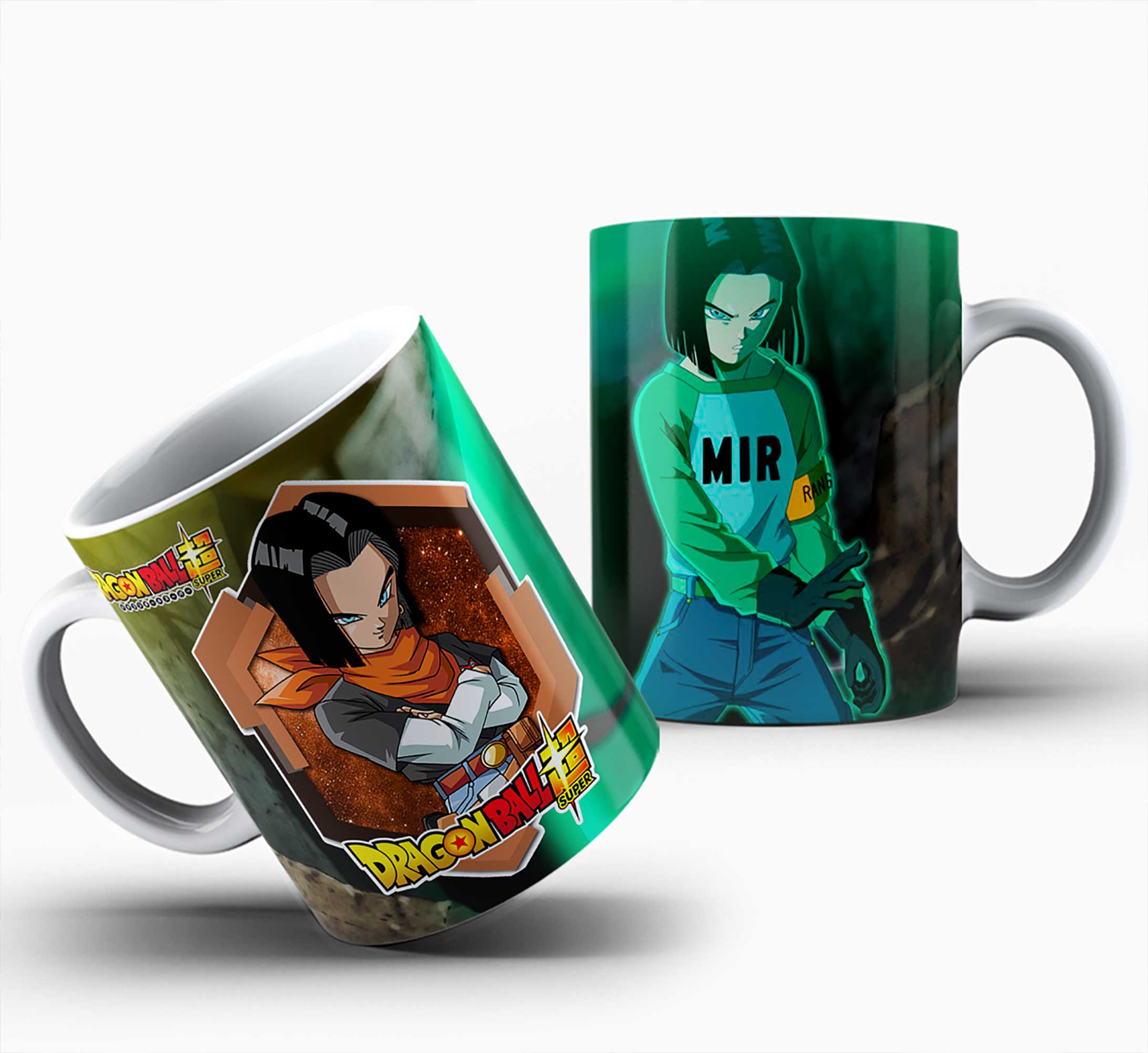 DRAGONB12 DragonBall 11oz Ceramic printed mug funny cup gift tea coffee costa