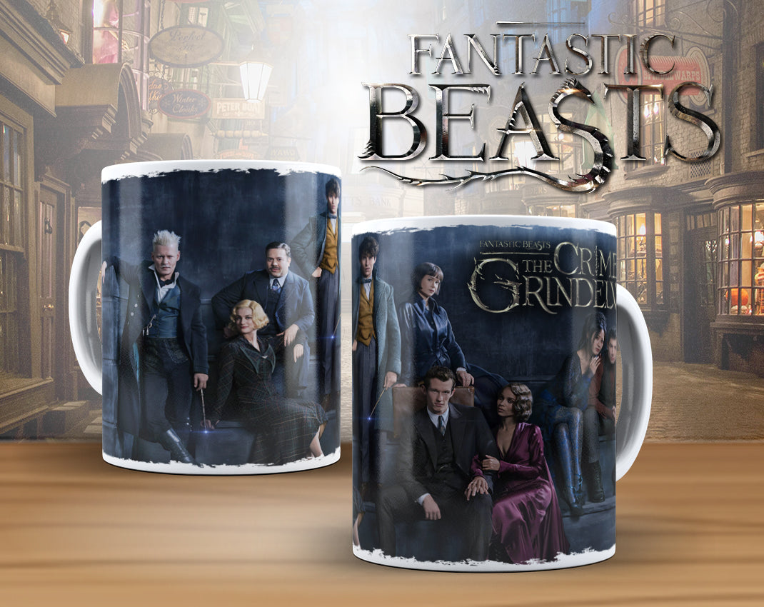 Fantastic Beasts 11oz Ceramic printed mug funny cup gift tea coffee costa FANBEAST