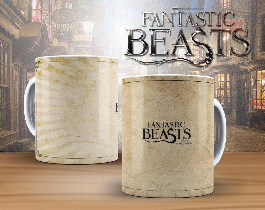 Fantastic Beasts 11oz Ceramic printed mug funny cup gift tea coffee costa FANBEAST