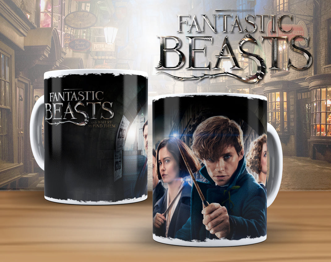 Fantastic Beasts 11oz Ceramic printed mug funny cup gift tea coffee costa FANBEAST