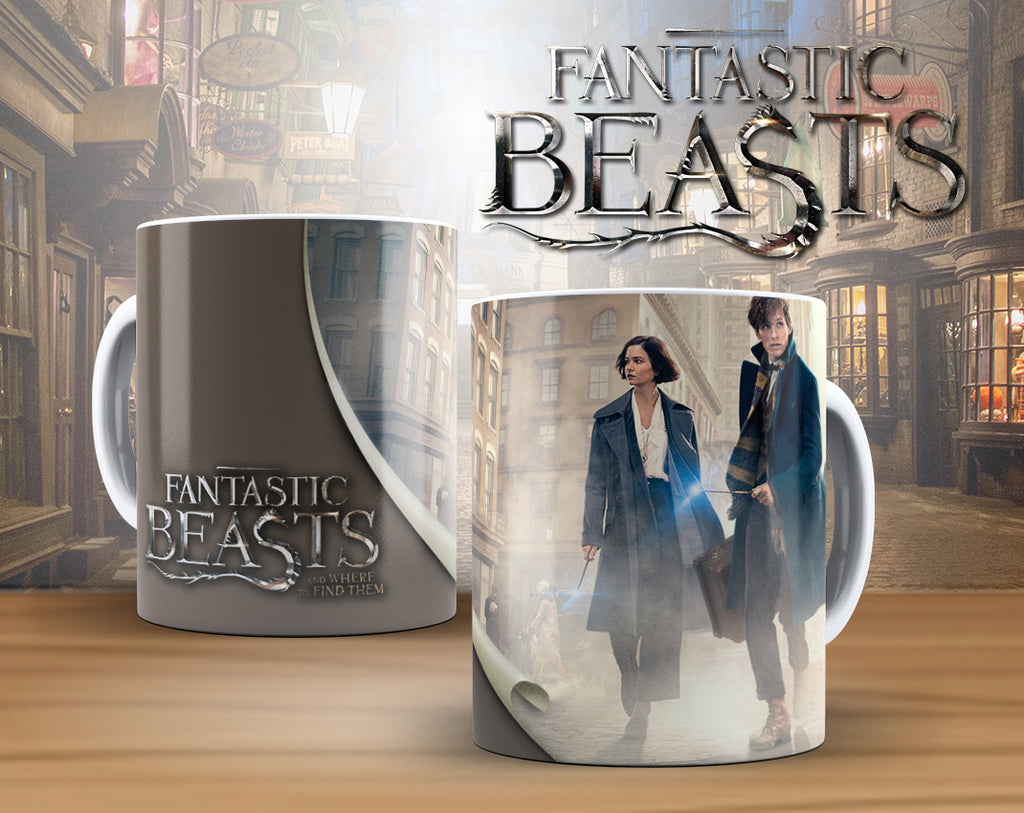 Fantastic Beasts 11oz Ceramic printed mug funny cup gift tea coffee costa FANBEAST