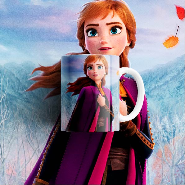 Frozen Themed 11oz Ceramic printed mug funny cup gift tea coffee costa FROZEN