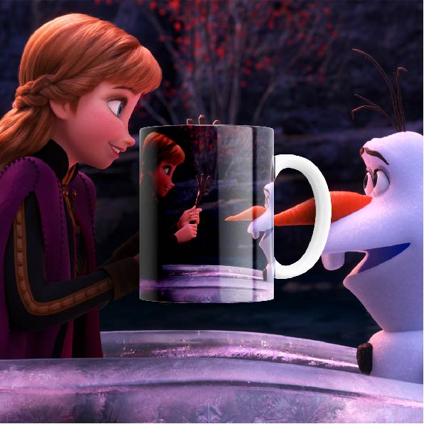 Frozen Themed 11oz Ceramic printed mug funny cup gift tea coffee costa FROZEN