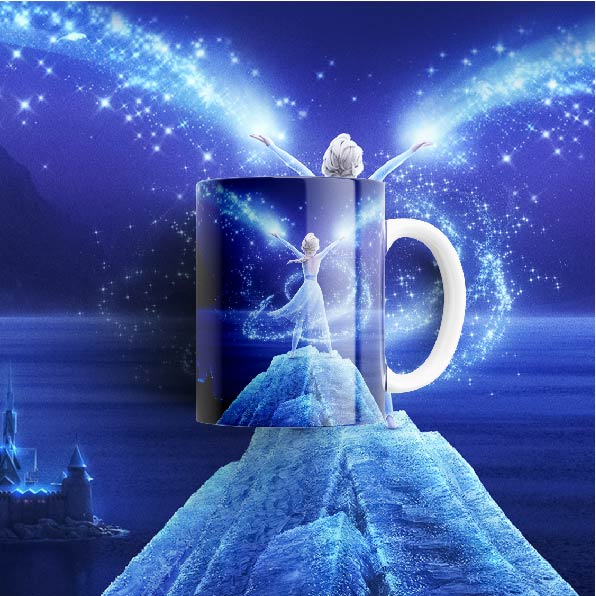 Frozen Themed 11oz Ceramic printed mug funny cup gift tea coffee costa FROZEN