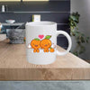 FRUITB01 Fruit Babies 11oz Ceramic printed mug funny cup gift tea coffee costa