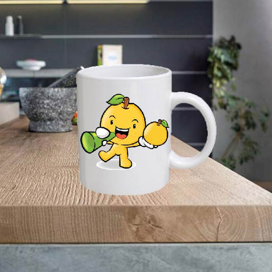 FRUITB02 Fruit Babies 11oz Ceramic printed mug funny cup gift tea coffee costa