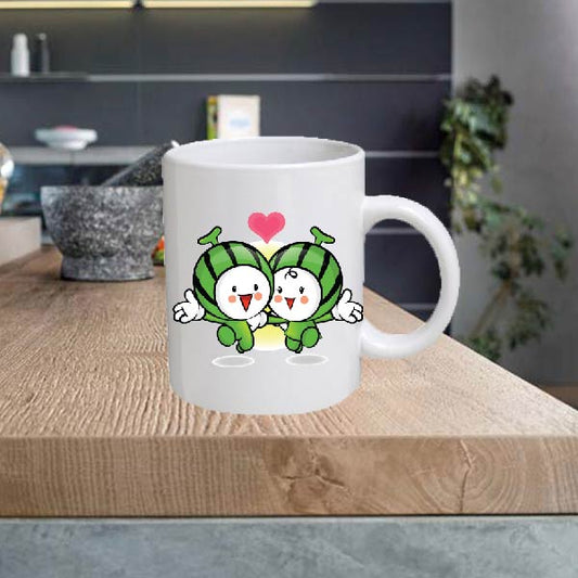 FRUITB06 Fruit Babies 11oz Ceramic printed mug funny cup gift tea coffee costa