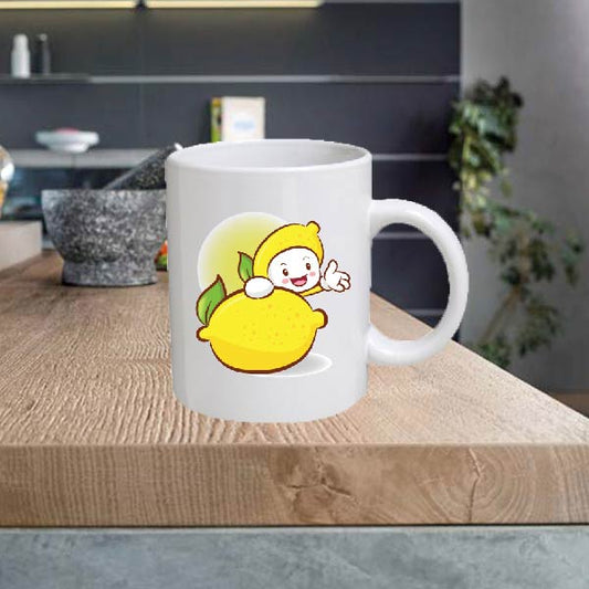 FRUITB07 Fruit Babies 11oz Ceramic printed mug funny cup gift tea coffee costa