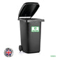 BIN03 Wheelie Bin x4 Custom Number and Street Name Stickers 170mm x 120m