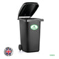 BIN04 Wheelie Bin x4 Custom Number and Street Name Oval Stickers 170mm x 120m