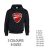 HD06 Ducati Unisex Cotton Hoodie 8 sizes 3 Colours Available Latex printed