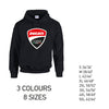 HD07 Ducati Corse Unisex Cotton Hoodie 8 sizes 3 Colours Available Latex printed