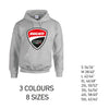 HD07 Ducati Corse Unisex Cotton Hoodie 8 sizes 3 Colours Available Latex printed