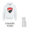 HD07 Ducati Corse Unisex Cotton Hoodie 8 sizes 3 Colours Available Latex printed