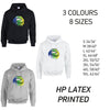 HD14 Blue and Green Lips Unisex Cotton Hoodie 8 sizes 3 Colours Available Latex printed