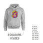 HD18 Lion Animal Unisex Cotton Hoodie 8 sizes 3 Colours Available Latex printed