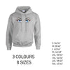 HD30 Blue Eyes Unisex Cotton Hoodie 8 sizes 3 Colours Available Latex printed