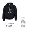HD33 Guitar Boy Unisex Cotton Hoodie 8 sizes 3 Colours Available Latex printed