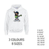 HD33 Guitar Boy Unisex Cotton Hoodie 8 sizes 3 Colours Available Latex printed