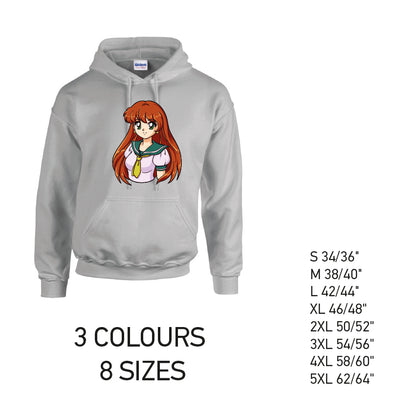 HD34 Anime Manga Unisex Cotton Hoodie 8 sizes 3 Colours Available Latex printed