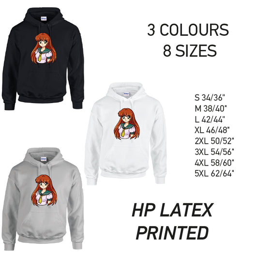 HD34 Anime Manga Unisex Cotton Hoodie 8 sizes 3 Colours Available Latex printed
