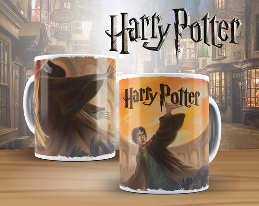 HPOTTER05 Magical Wizard 11oz Ceramic printed mug funny cup gift tea coffee costa
