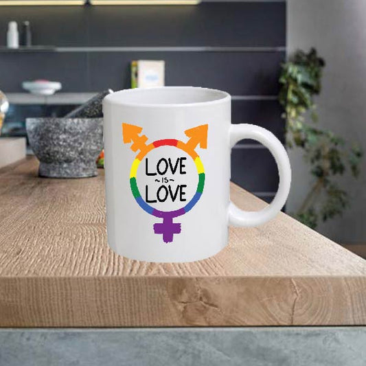 LGBT01 LGBT 11oz Ceramic printed mug funny cup gift tea coffee costa
