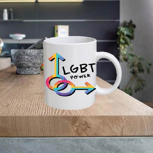 LGBT35 LGBT 11oz Ceramic printed mug funny cup gift tea coffee costa
