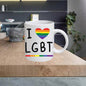 LGBT06 LGBT 11oz Ceramic printed mug funny cup gift tea coffee costa