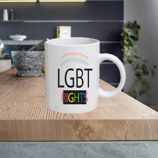 LGBT08 LGBT 11oz Ceramic printed mug funny cup gift tea coffee costa