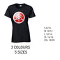 LT12 Yamaha Ladies Cotton T-Shirt 5 sizes 3 Colours Available Latex printed