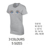 LT30 Blue Eyes Ladies Cotton T-Shirt 5 sizes 3 Colours Available Latex printed