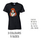 LT34 Anime Manga Ladies Cotton T-Shirt 5 sizes 3 Colours Available Latex printed
