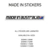 MIS01 Made in Australia Country Sticker 900mm x 115mm