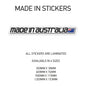 MIS01 Made in Australia Country Sticker 900mm x 115mm