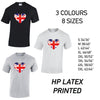 MT04 British Heart Mens Cotton T-Shirt 8 sizes 3 Colours Available Latex printed