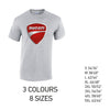 MT06 Ducati Mens Cotton T-Shirt 8 sizes 3 Colours Available Latex printed