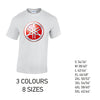 MT12 Yamaha Mens Cotton T-Shirt 8 sizes 3 Colours Available Latex printed