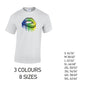 MT14 Blue and Green Lips Mens Cotton T-Shirt 8 sizes 3 Colours Available Latex printed